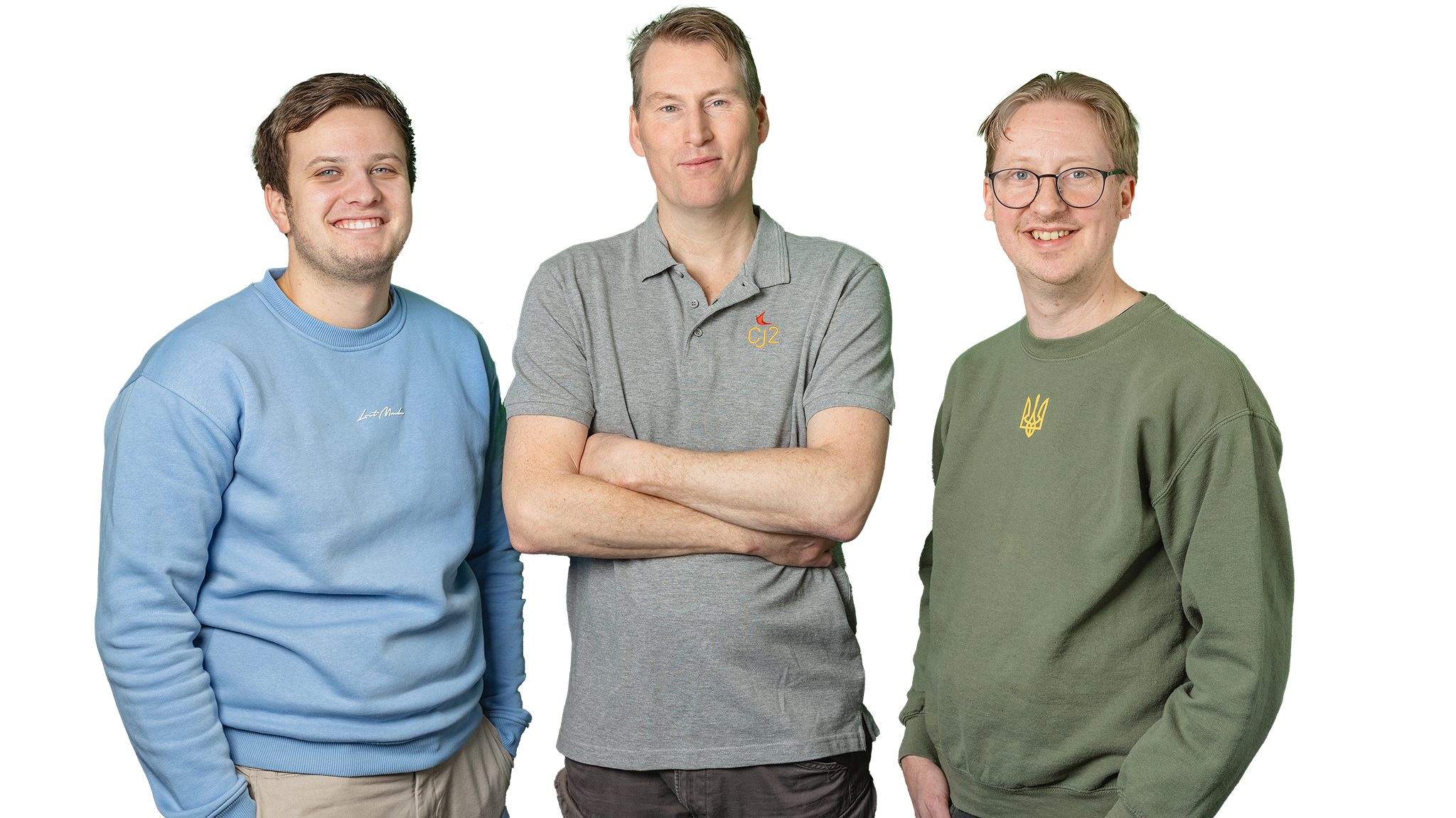 Ruben, Jeroen en Jacco