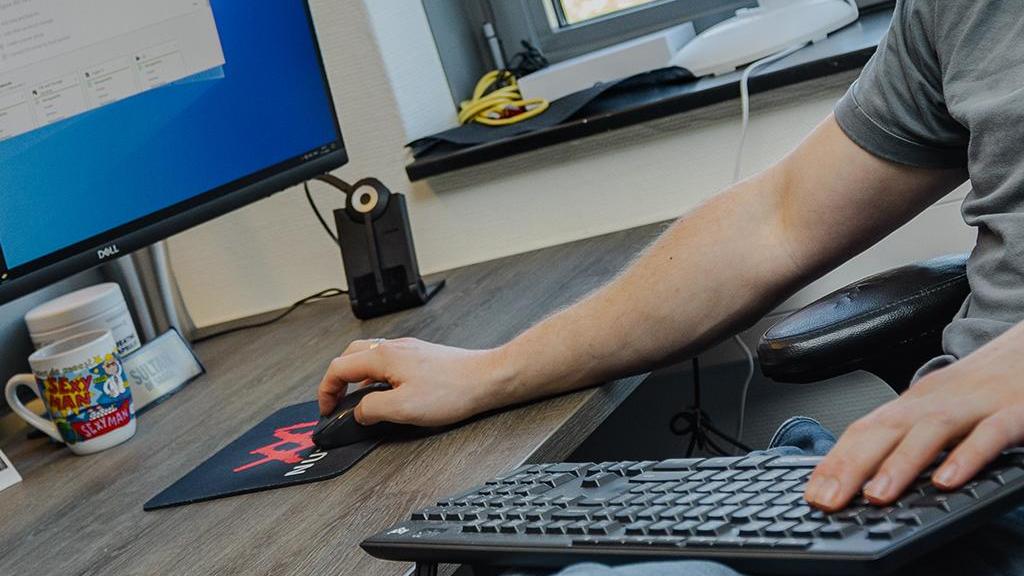 in zijn natuurlijke habitat