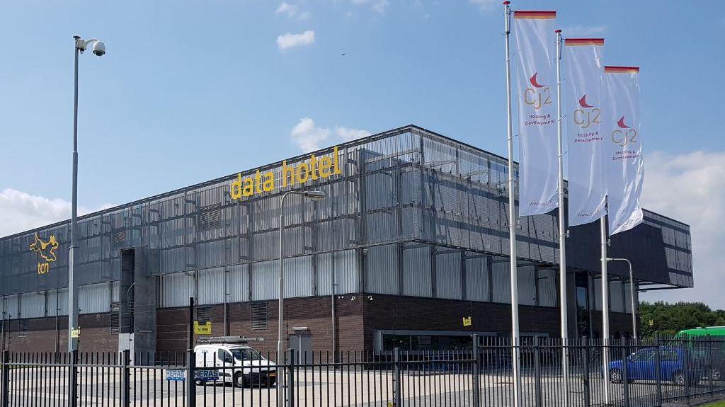 Het QTS Datacenter in Groningen, een van de datacenter locaties van CJ2